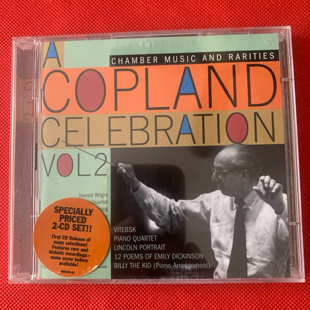 Pre Owned Music CD Copland Celebration Chamber Music and Rarities Vol 2